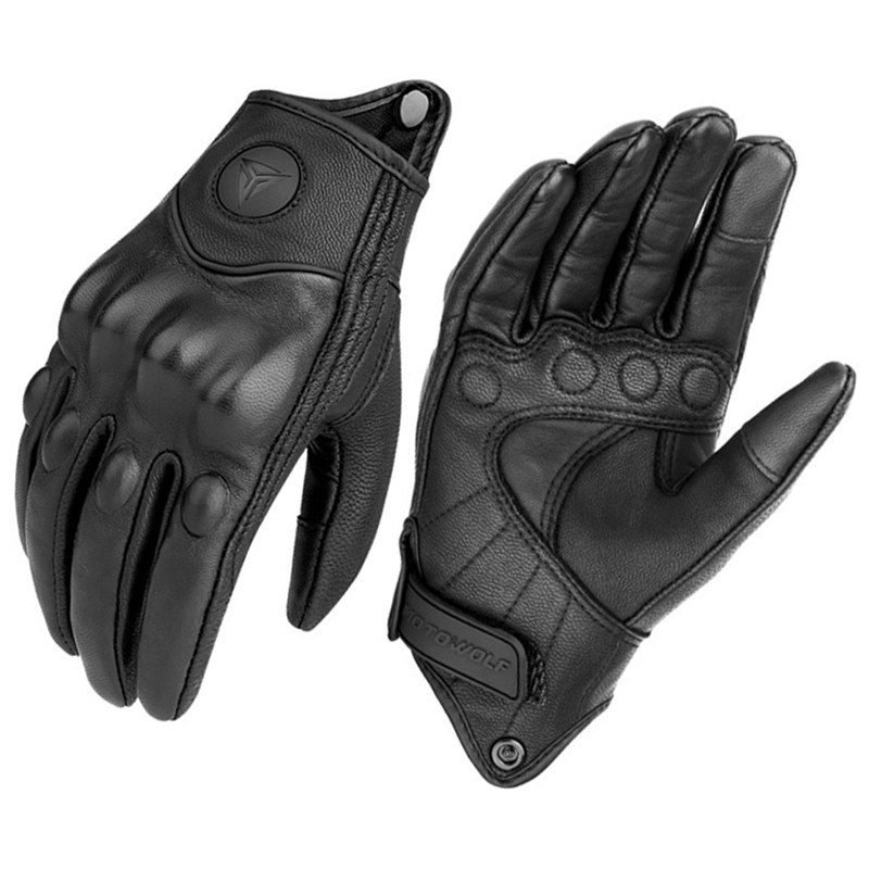 Men'S Fashion Gloves - オートバイ手袋男性女性モト革カーボンサイクリング冬手袋バイクモトクロス ATV モーターグローブ
