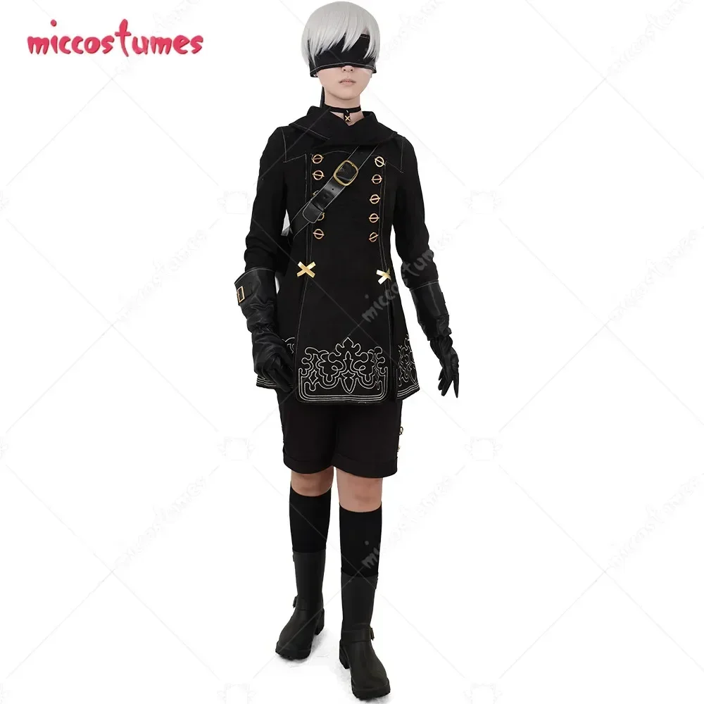 Men'S Fashion Gloves - Miccostumes ユニセックス ブラック コスプレ衣装 バッグ付き 手袋