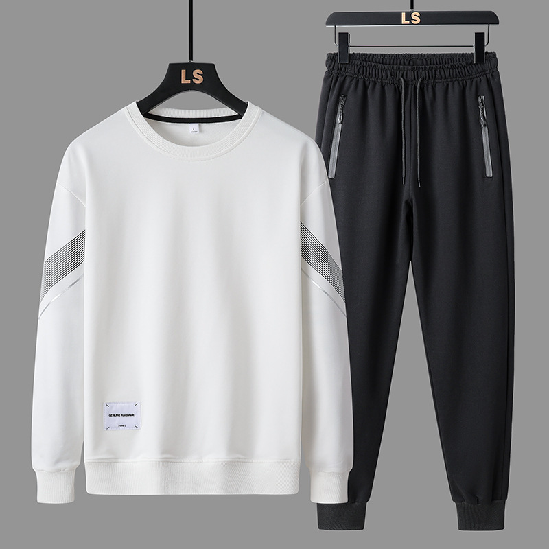 メンズカジュアル 2 ピーススポーツウェアセットストリートフ - Men'S Fashion Clothing のレビューと価格