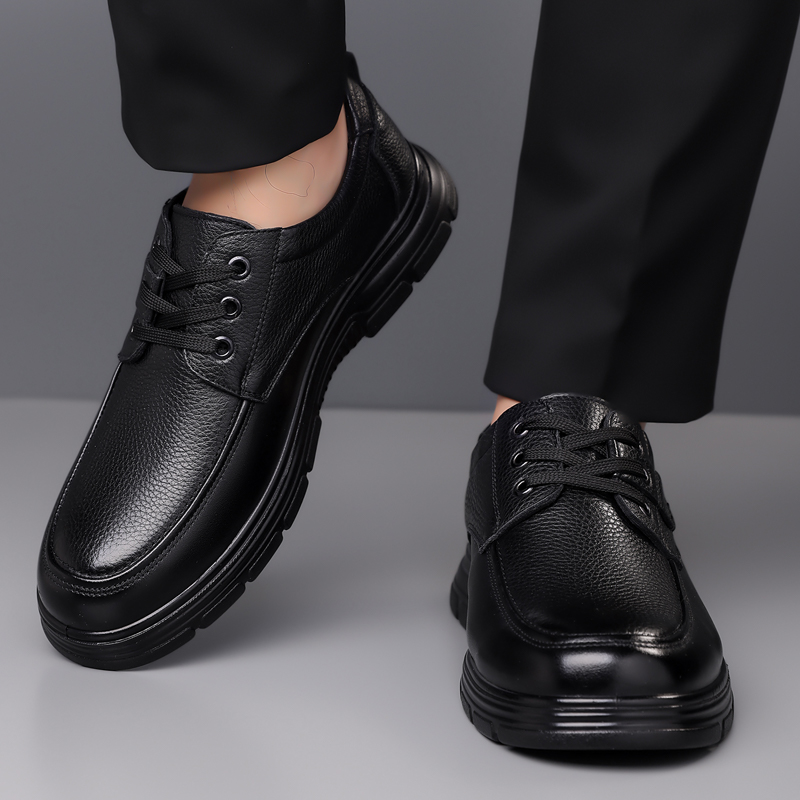 ファッション牛革ドレスシューズ男性用春秋の新レースデザイナー - Mens Fashion Dress Shoes のレビューと価格