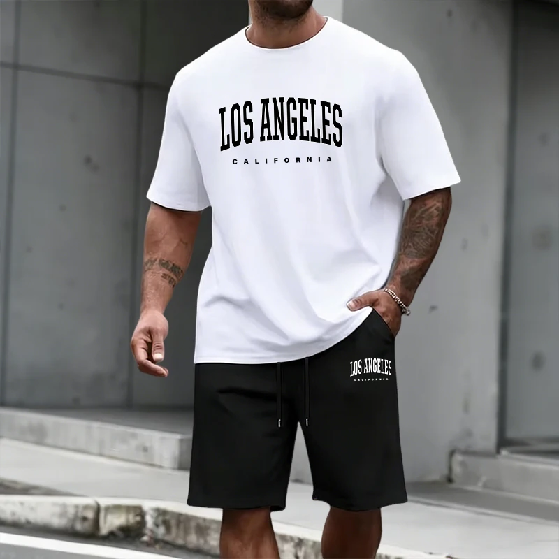 メンズトラックスーツ半袖トップスと膝丈ショーツ2026夏デイ - Men'S Fashion Outfits 2026 のレビューと価格