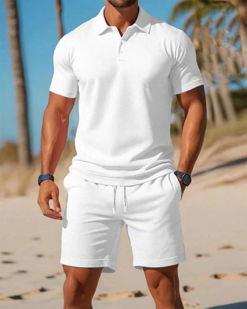 2026年メンズサマーポロシャツセット、カジュアルスポーツ万 - Men'S Fashion Outfits 2026 のレビューと価格