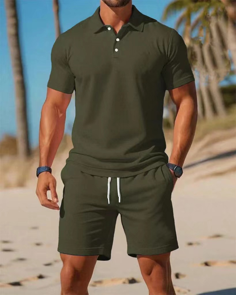 2026年メンズサマーポロシャツセット、カジュアルスポーツ万 - Men'S Fashion Outfits 2026 のレビューと価格