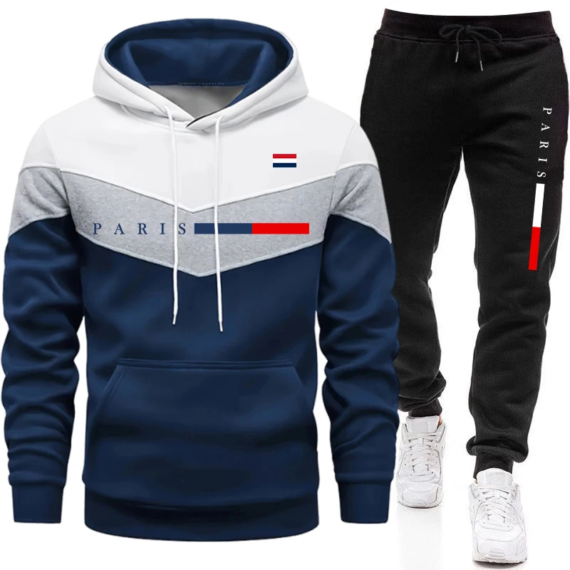 都会的なカジュアルファッション、パリプリントのプルオーバーフ - Men'S Fashion Outfits 2026 のレビューと価格