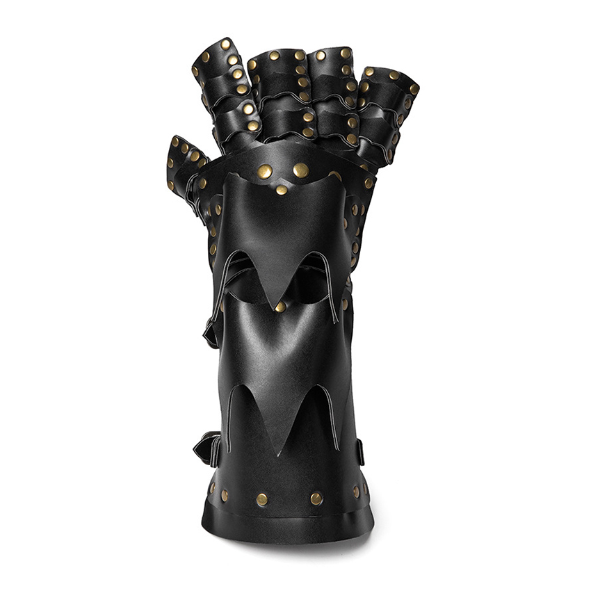 レトロなハロウィーンのコスプレ,ポリウレタン革の戦士のための - Men'S Fashion Gloves のレビューと価格