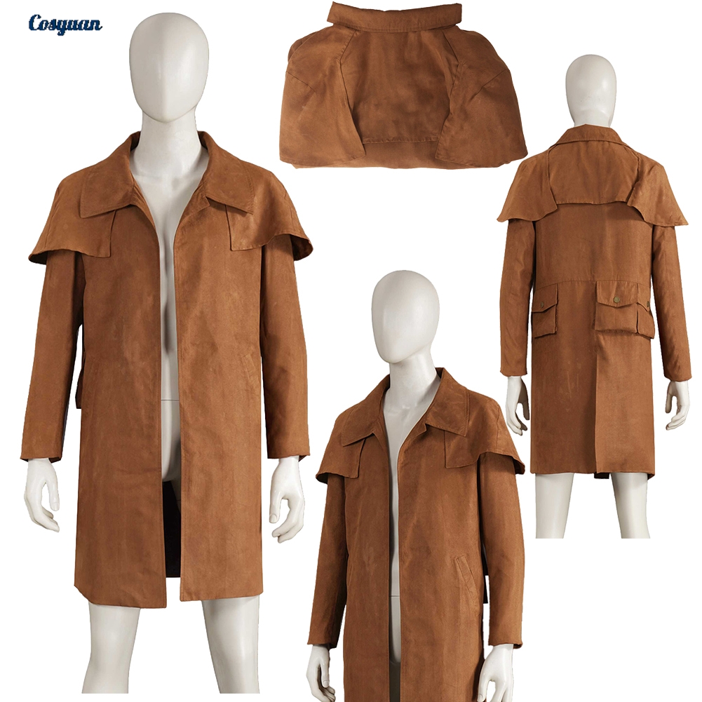 砂漠レンジャー アニメコスプレ トレンチコート 服 男性 大 - Trench Coat Men のレビューと価格