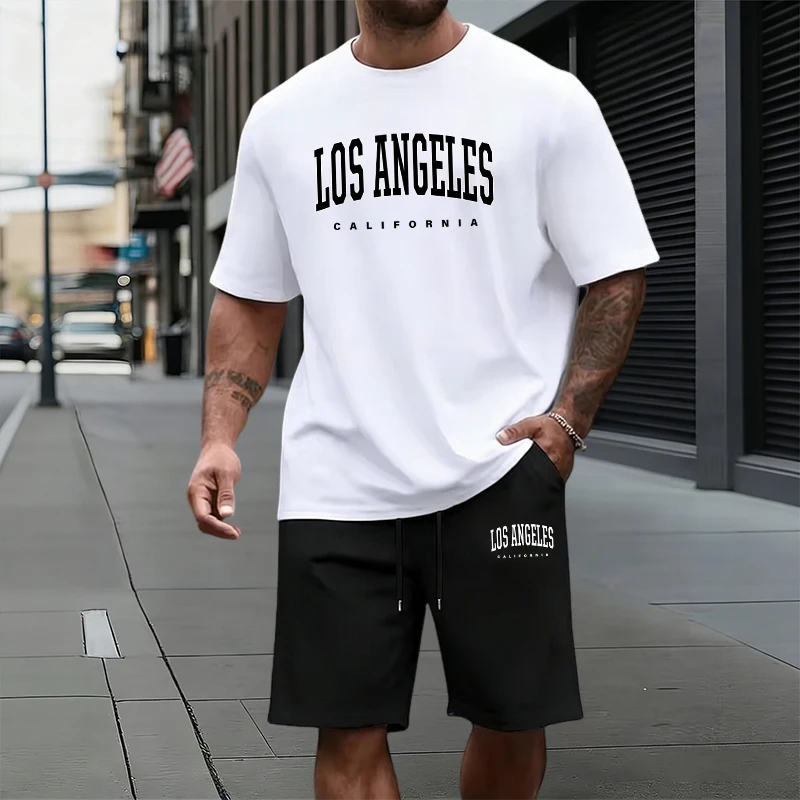 夏の都会風ファッション半袖トラックスーツ ホーム/アウトドア - Men'S Fashion Outfits 2026 のレビューと価格