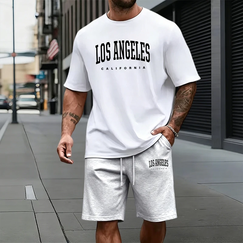 夏の都会風ファッション半袖トラックスーツ ホーム/アウトドア - Men'S Fashion Outfits 2026 のレビューと価格