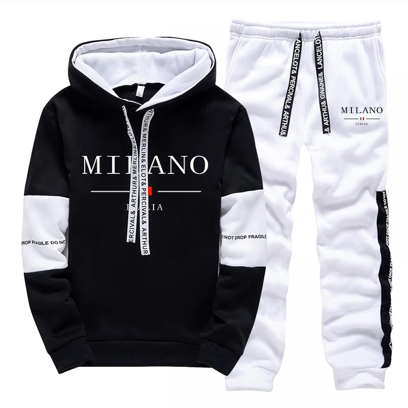 メンズセット/パーカー/パンツ イタリア風トレンドパーカース - Men'S Fashion Outfits 2026 のレビューと価格
