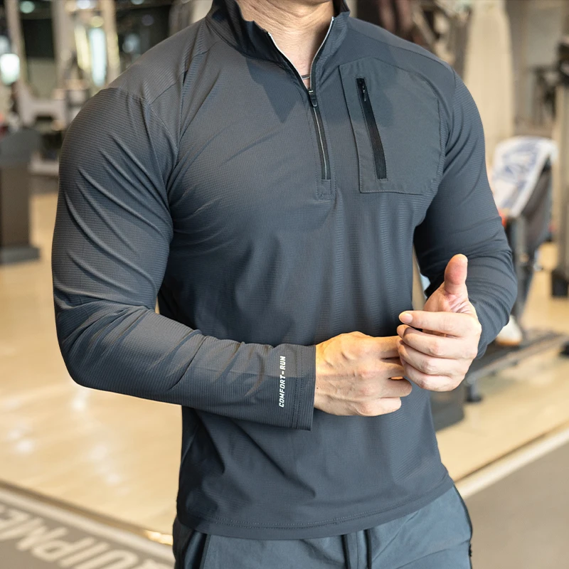 メンズ長袖コンプレッションシャツ、マッスルワークアウトスポー - Muscle Tee Workout のレビューと価格