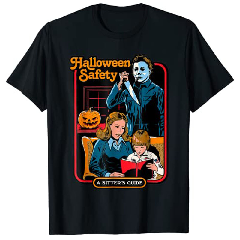 男性と女性のためのハロウィーンの安全Tシャツ,ハロウィーンの - Men'S Fashion For 70 Year Old のレビューと価格