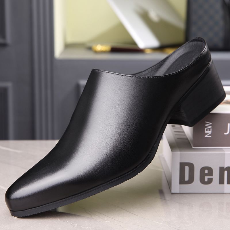 尖ったつま先のメンズサンダル、ビジネスカジュアル、ハイヒール - Mens Fashion Dress Shoes のレビューと価格