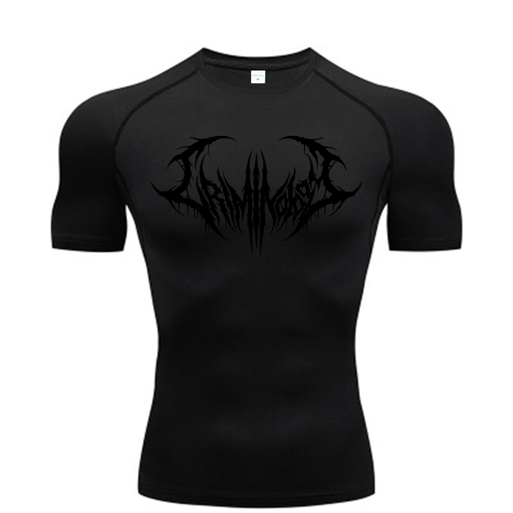 メンズ速乾コンプレッションジムTシャツ通気性筋肉フィットネス - Muscle Tee Workout のレビューと価格