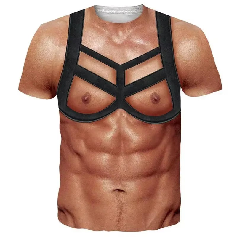 2026 面白い筋肉ボディ 3D プリント Tシャツデザイナ - Muscle Tee Workout のレビューと価格