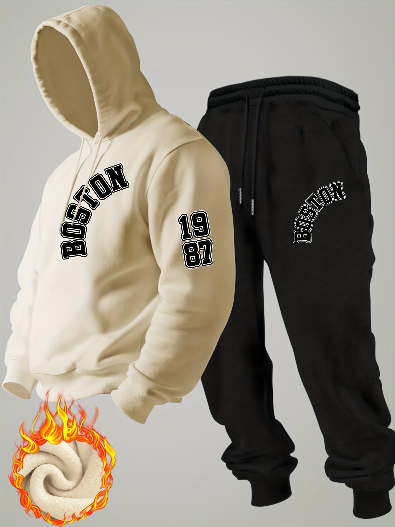 2026年新作 メンズ ウィンターフリース フーディートラッ - Men'S Fashion Outfits 2026 のレビューと価格