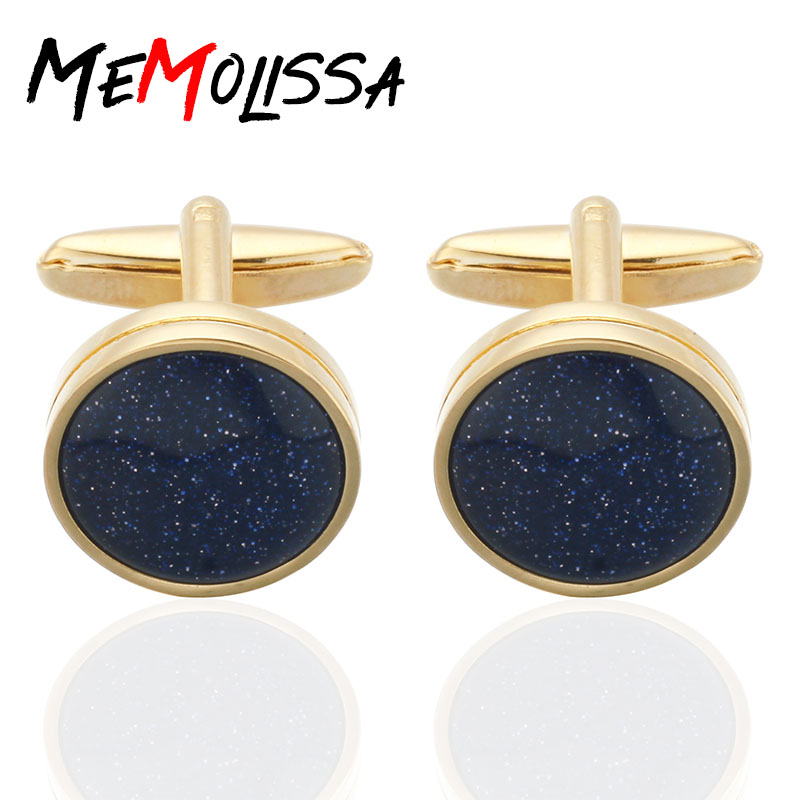 Memolissa 2019 新着ハイエンドブルー砂岩カフス - Men'S Fashion Over 60 のレビューと価格